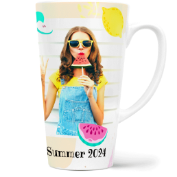 Fotohrnček latte veľký - originálny darček - Ovocie